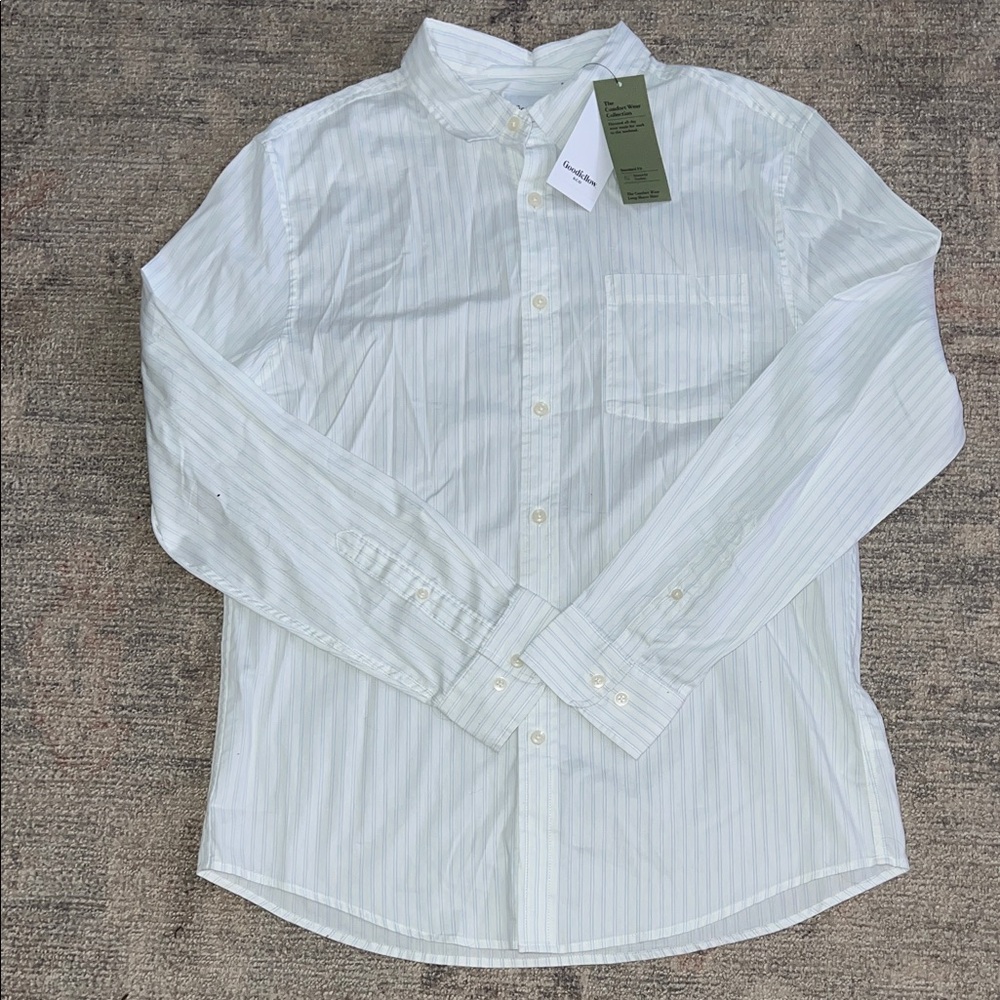 Men's Large Goodfellow & Co Button Down Shirt - NWT